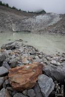 The Bionnassay glacier lake