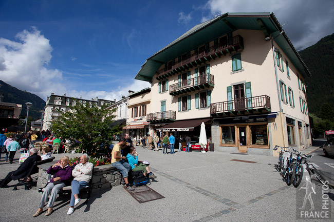 Chamonix, place Balmat