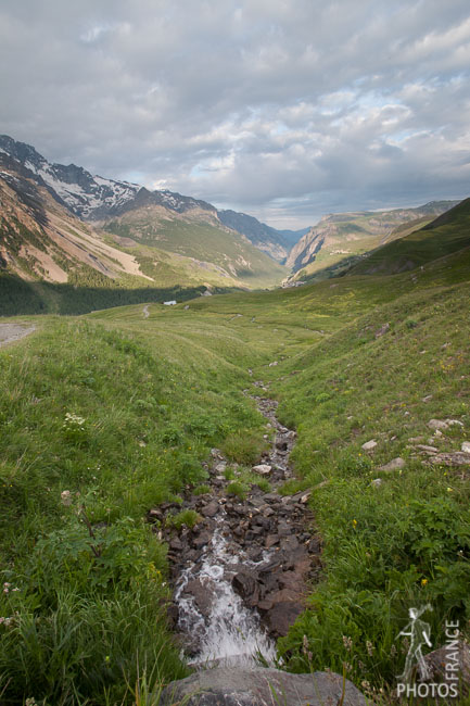 Towards the valley