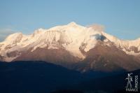 Sunset on the Mont Blanc