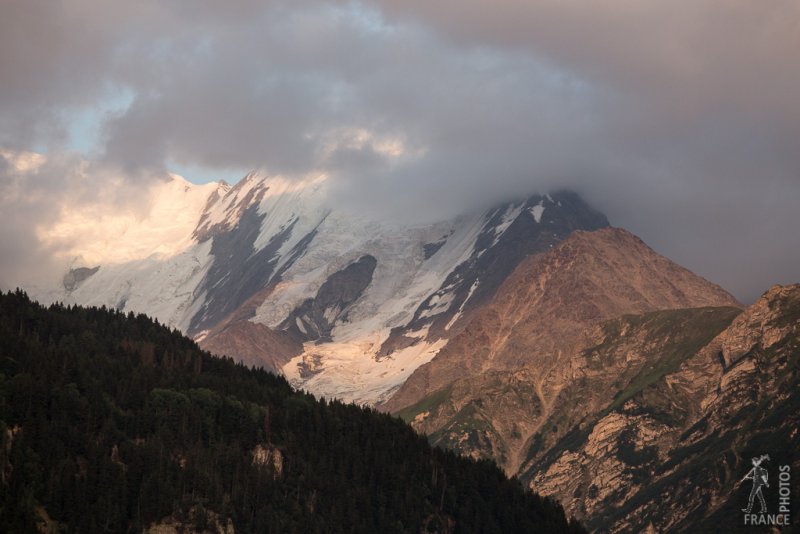 Cloudy peak