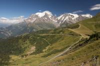 Mont Blanc range panorama