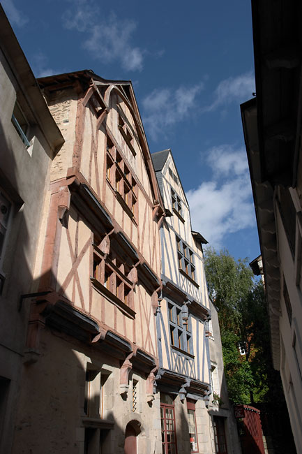 Half timbered houses