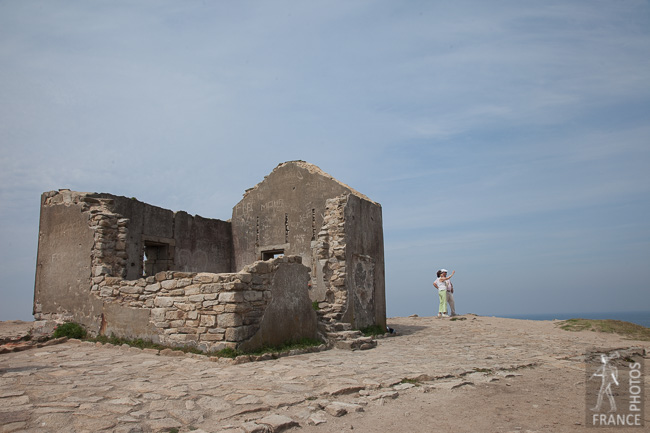 Ruin on the wild coast