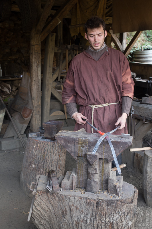 Blacksmith at work