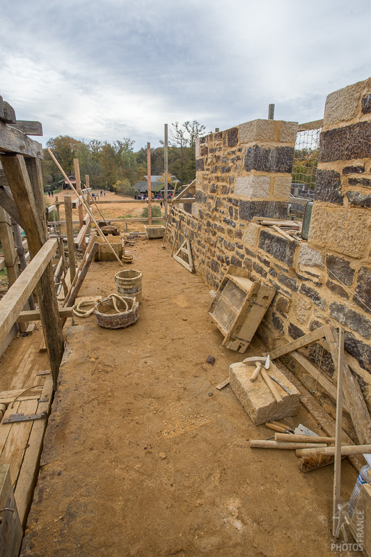 Tools on the battlements