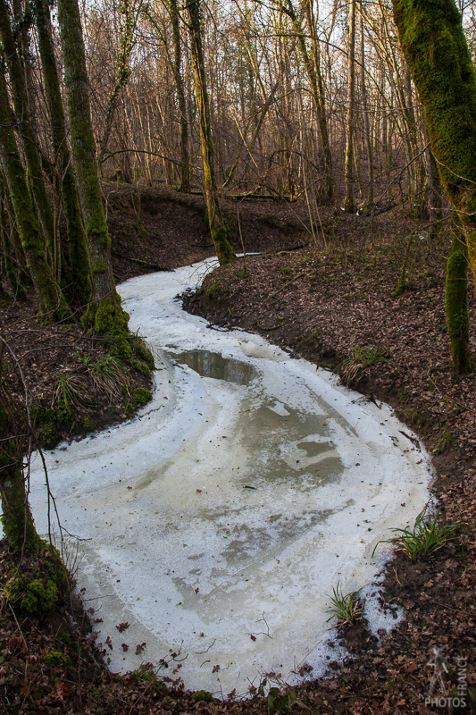 Ice river