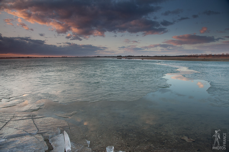 Ice in port Dienville