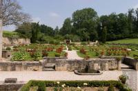 Abbey rose garden