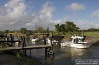 The docks at village entrance