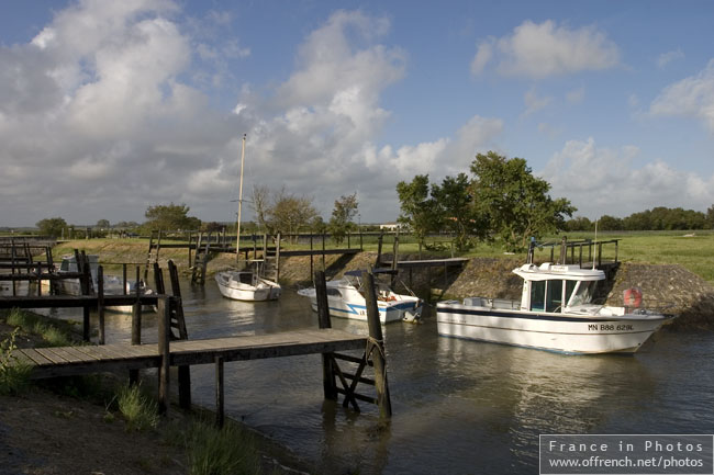 The docks at village entrance