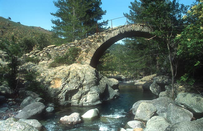 Genoan bridge over the Tartagine