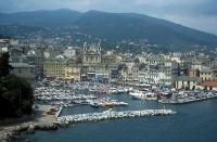 Old Harbour of Bastia : general view