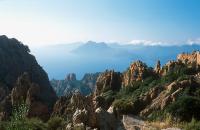 On top of the Calanche of Piana