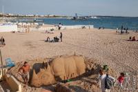 Cannes beach rhino