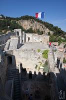 Inside the castle