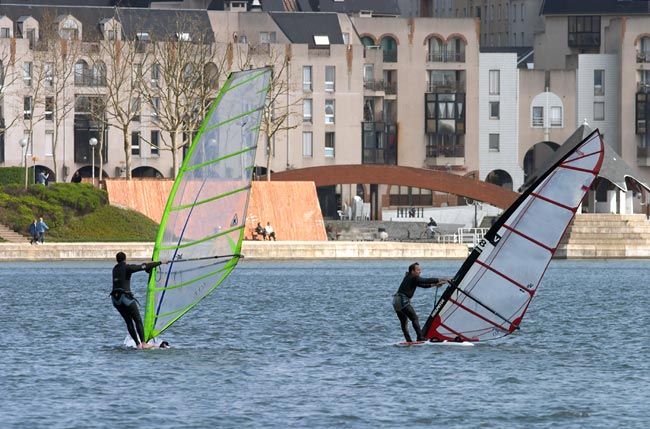 Urban windsurf