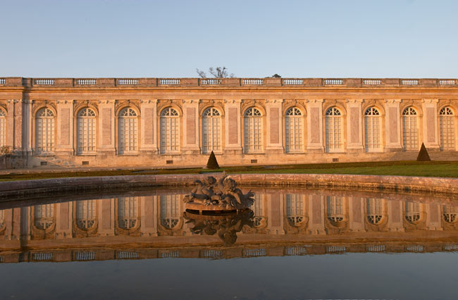 Grand Ttrianon basin in the evening