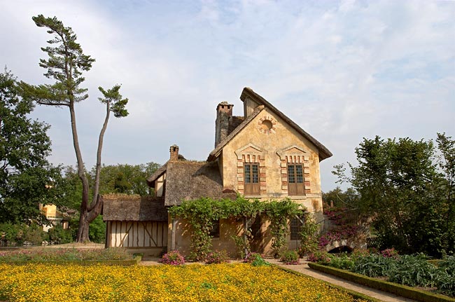 Old mill in the Hameau de la Reine