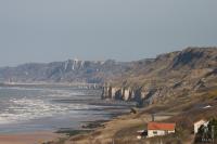 Cliffs near Omaha beach