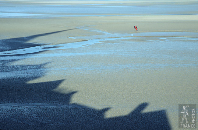 Shadow on the beach