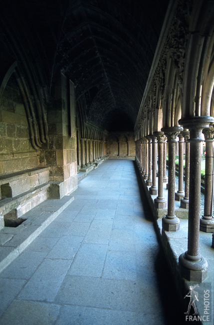 Cloister corridor