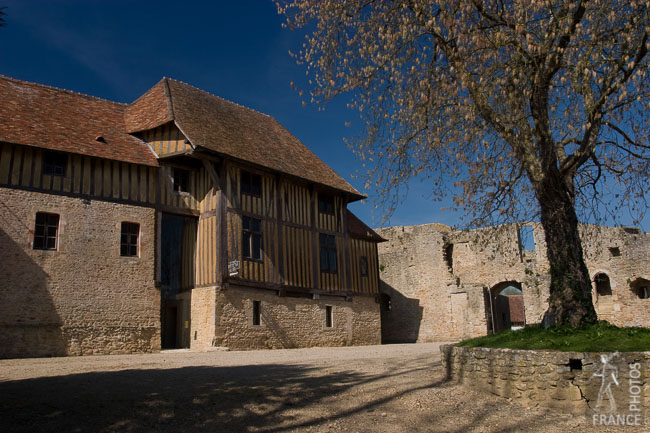 Upper courtyard