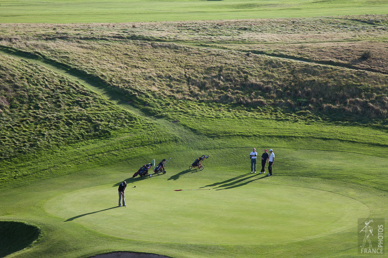 Golf course at Etretat