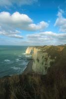 Clouds above the Etretat Cliffs