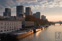 Golden hour in the 15th arrondissement