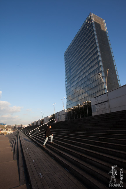 Climbing the steps