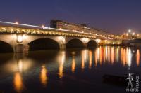 Pont de Bercy at night