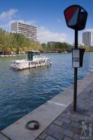 School boat on the Bassin de la Villette