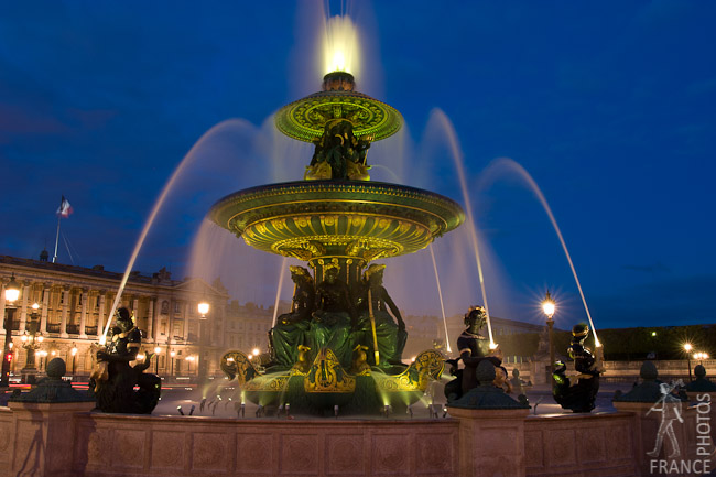 Place de la Concorde fountains