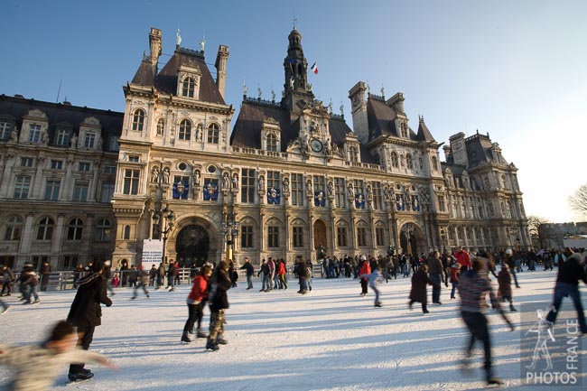 Hotel de ville ice rink