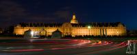 Invalides panorama at night