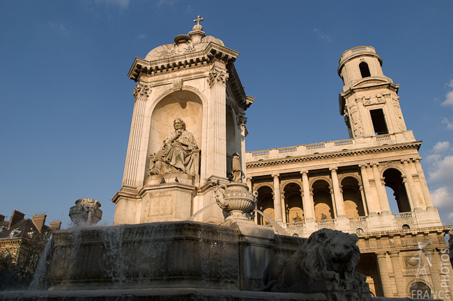 Fontaine place Saint Sulpice