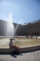 Cour carrée fountain