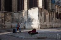 Street guitarist