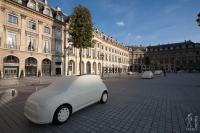 Fiat 500 sculpture place Vendôme