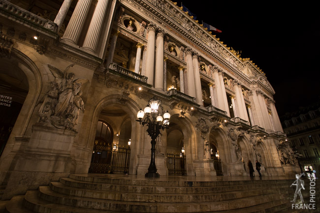 Steps of the opera house