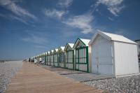 Cayeux sur Mer beach cabins