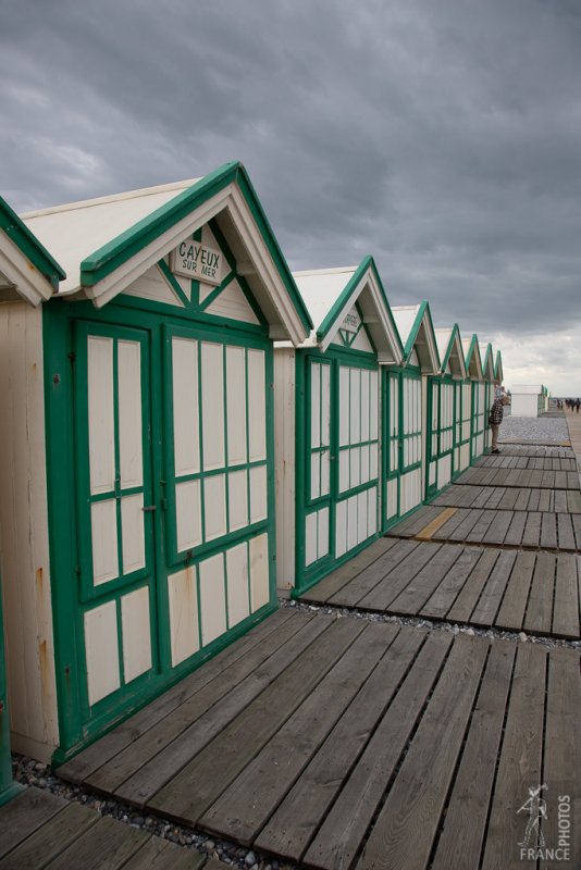 Cayeux sur mer beach cabin