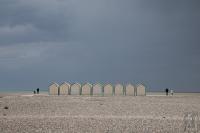 Near the beach cabins