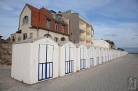 Beach cabins of le Crotoy