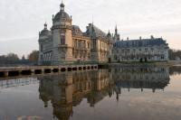 Chantilly castle from the back