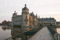 Footbridge to the Chantilly castle