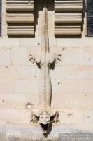 Crocodile gargoyle