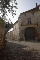 Old cobbled street in Senlis